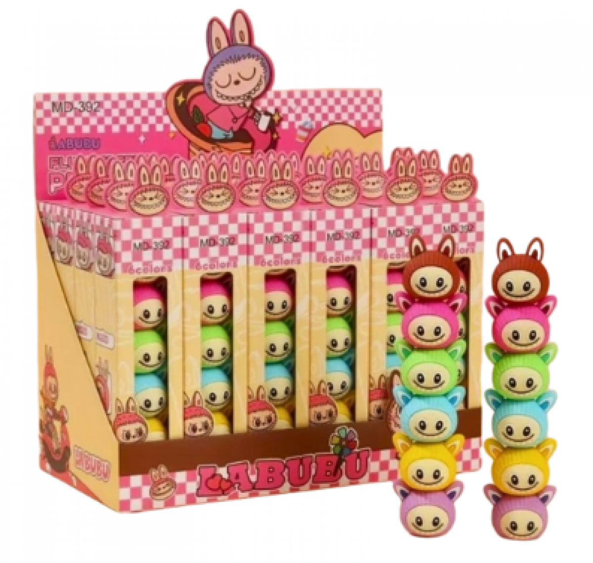 Resaltadores Apilables LABUBU